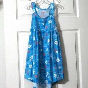 New Without Tags Faded Glory Floral Girl's Sleeveless Dress Size M (7-8)